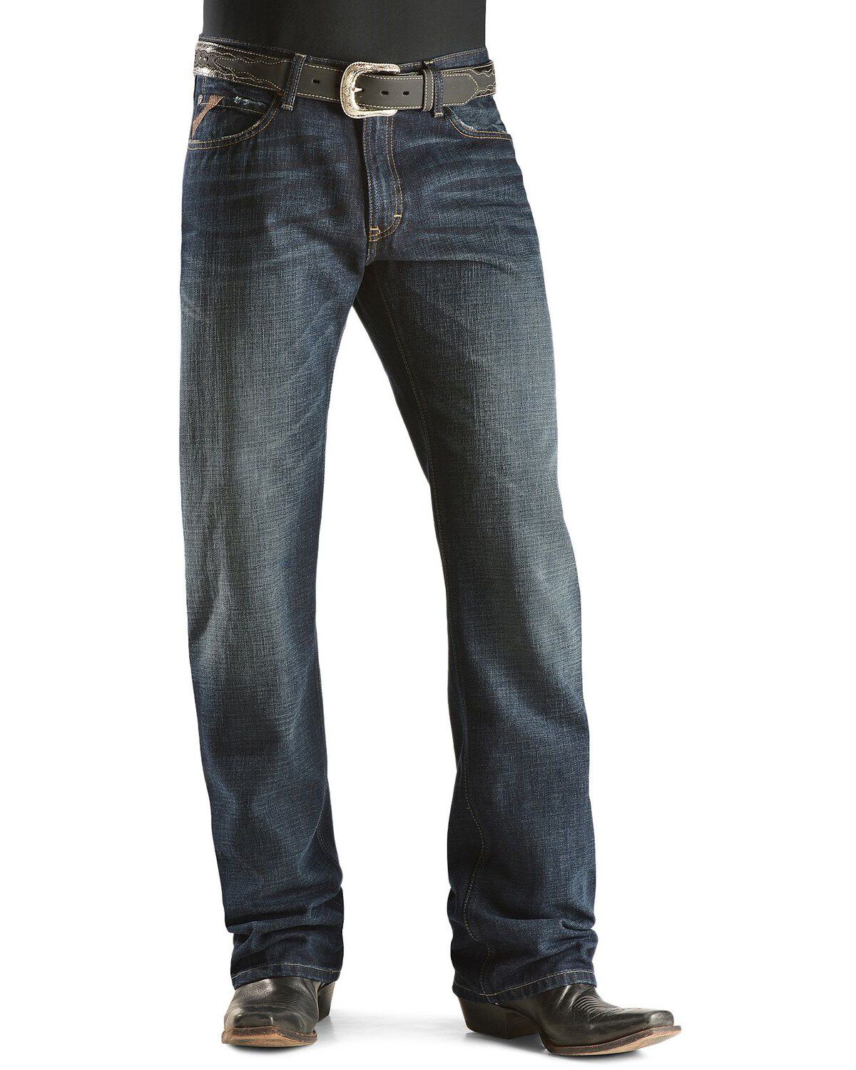 Product Name: Ariat Men's M4 Roadhouse Low Rise Relaxed Fit Jeans