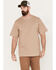 Image #1 - Hawx Men's Forge Solid Short Sleeve Pocket T-Shirt, Tan, hi-res