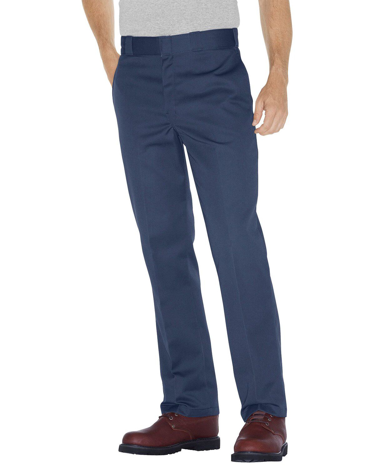 Image #2 - Dickies Men's Original 874 Work Pants, Blue, hi-res