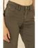 Image #4 - Shyanne Women's Olive Flare Jeans, , hi-res