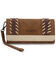 Image #1 - Wrangler Women's Whipstitch Wallet, Brown, hi-res