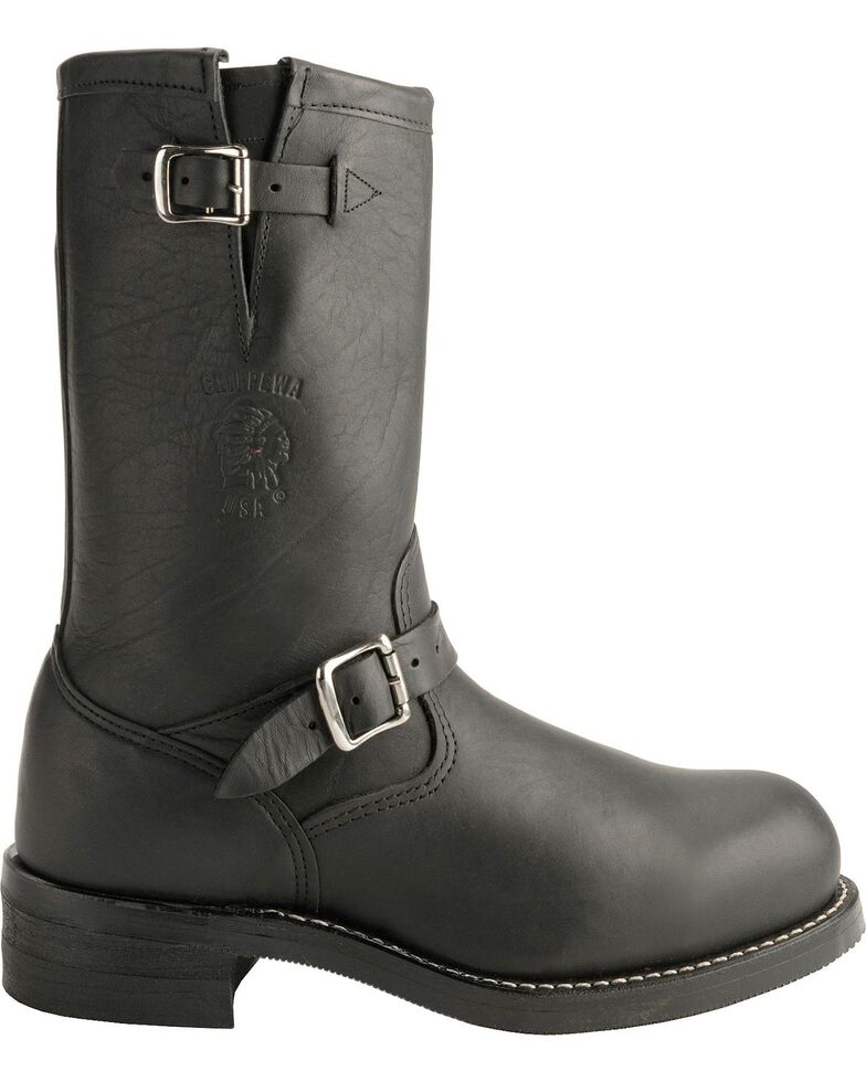 chippewa men's engineer steel toe motorcycle boots