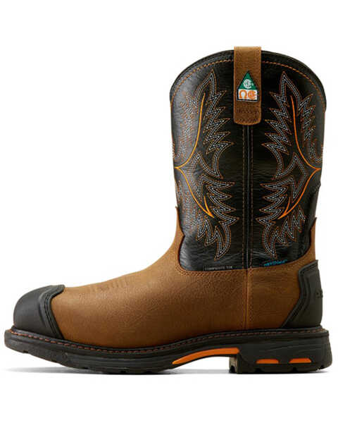 Image #2 - Ariat Men's WorkHog® CSA XTR Waterproof Work Boot - Composite Toe , Brown, hi-res