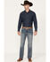 RANK 45® Men's Fistcuff Performance Stretch Slim Fit Straight Jeans , Blue, hi-res