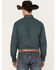 Image #4 - Cinch Men's Floral Print Button Down Long Sleeve Western Shirt, Black, hi-res