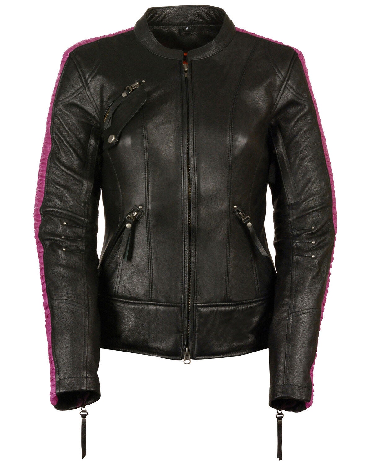 Image #1 - Milwaukee Leather Women's Concealed Carry Embroidered Phoenix Leather Jacket - 5X, , hi-res