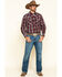 Image #6 - Cowboy Hardware Men's Chili Heeler Plaid Long Sleeve Western Shirt , , hi-res