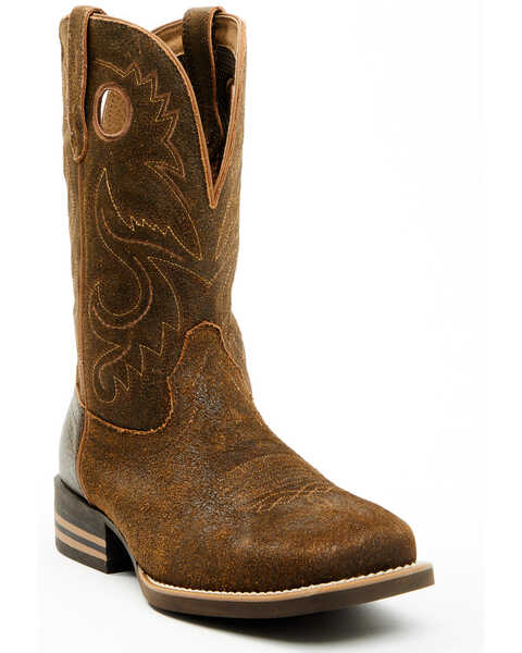 Cody James Men's Honcho CUSH CORE™ Performance Western Boots - Broad Square Toe , Brown, hi-res