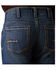 Image #3 - Ariat Men's M4 Rebar Medium Wash Acclimatized Relaxed Bootcut Stretch Denim Jeans, Medium Wash, hi-res