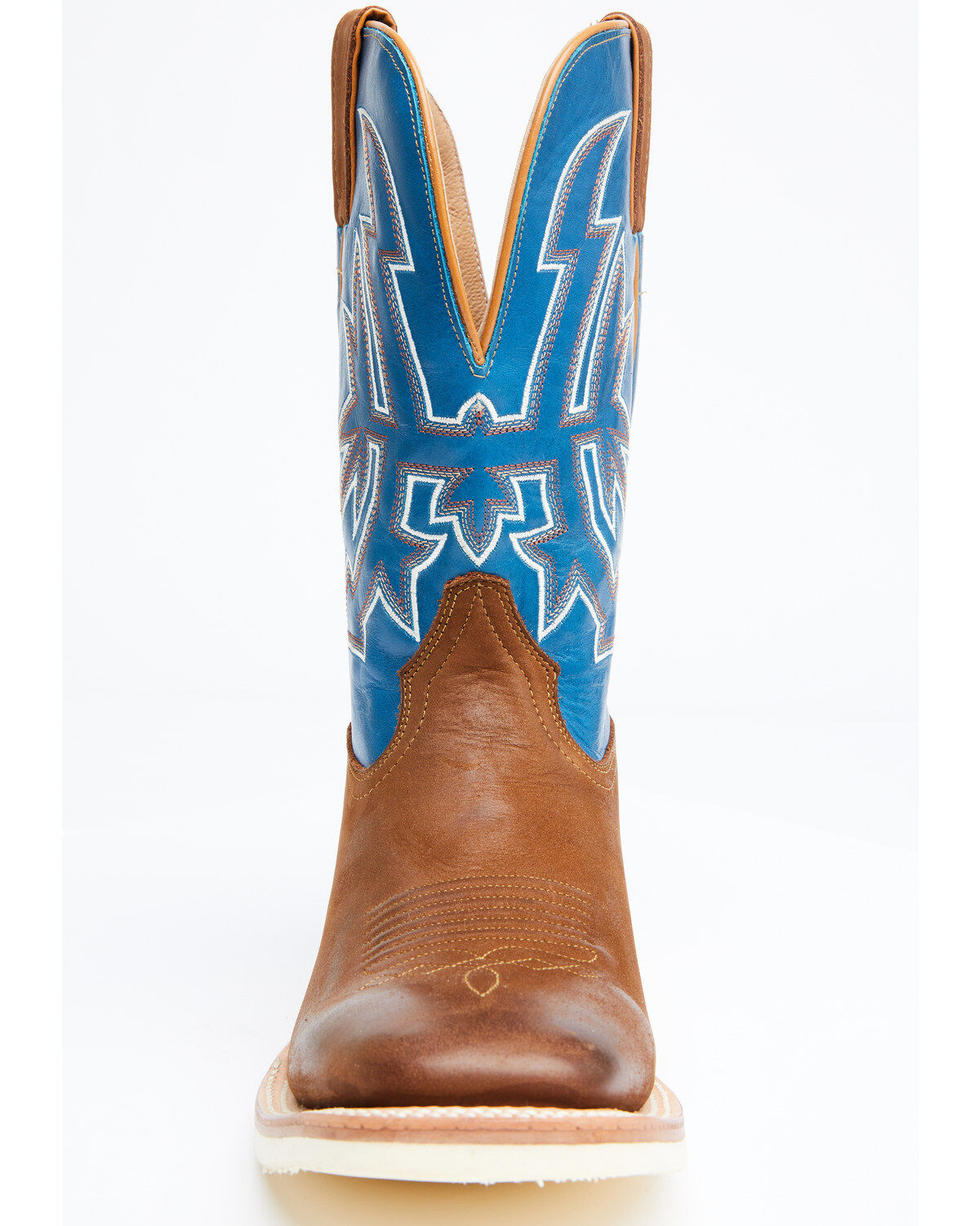 Image #4 - RANK 45® Men's Clements Western Performance Boots - Broad Square Toe, , hi-res