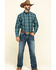 Image #6 - Ariat Men's Iberville Small Plaid Long Sleeve Western Shirt , , hi-res