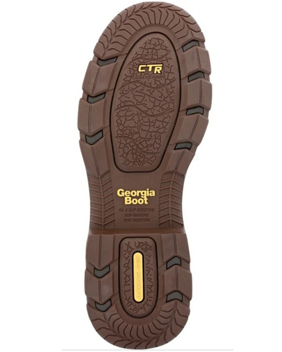 Image #7 - Georgia Boot Men's Athens Superlyte Waterproof Chelsea Work Boots - Moc Toe, Brown, hi-res