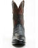 Image #4 - Dan Post Men's Exotic Caiman 12" Western Boots - Round Toe, Black, hi-res