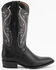 Image #2 - Ferrini Men's Exotic Teju Lizard Western Boots - Round Toe, Black, hi-res