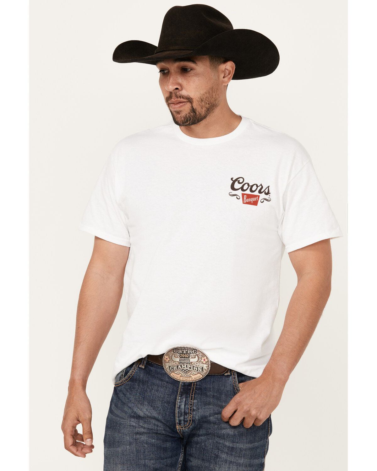 Product Name:  Changes Men's Coors Rodeo Logo Short Sleeve Graphic T-Shirt