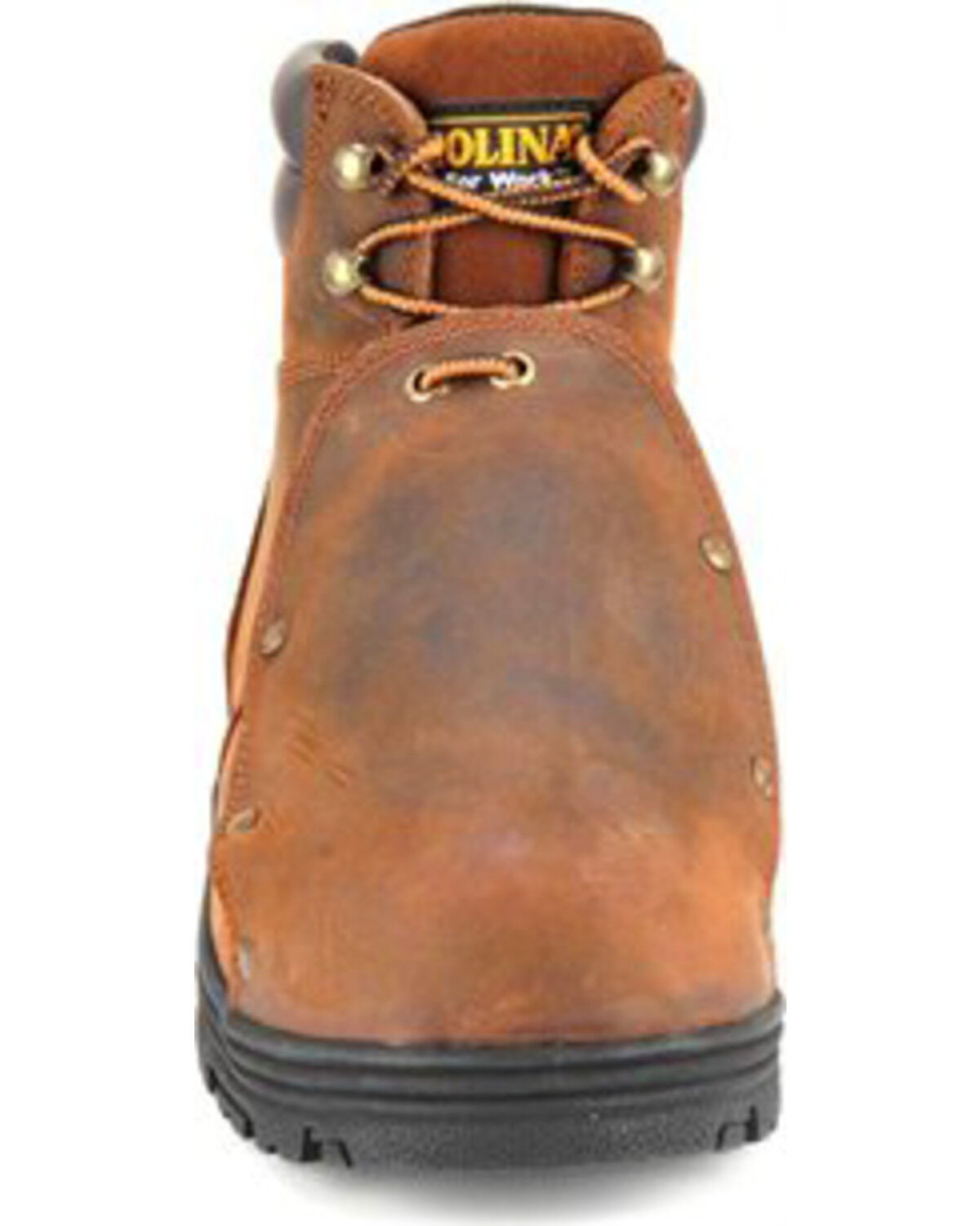 Image #4 - Carolina Men's 6" External Metguard Work Boots, Brown, hi-res