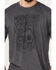 Image #3 - Moonshine Spirit Men's Drink Deep Short Sleeve Graphic T-Shirt, Charcoal, hi-res
