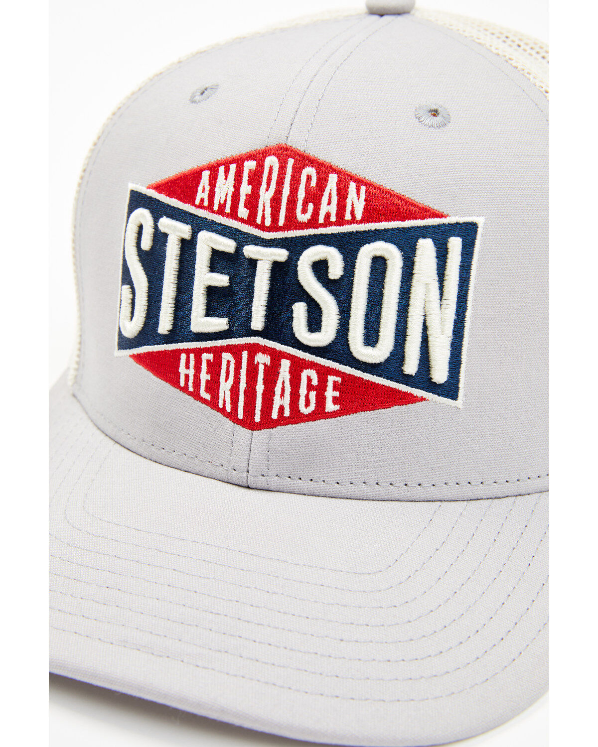 Image #2 - Stetson Men's American Heritage Patch Trucker Cap, Tan, hi-res