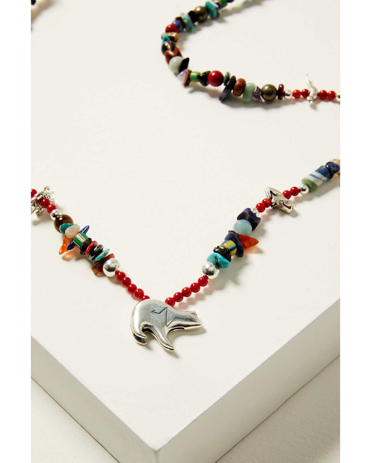 Image #2 - Paige Wallace Women's Bear Fetish Necklace, Multi, hi-res