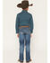 Image #3 - Wrangler 20X Boys' Dark Wash Slim Bootcut Stretch Denim Jeans, , hi-res