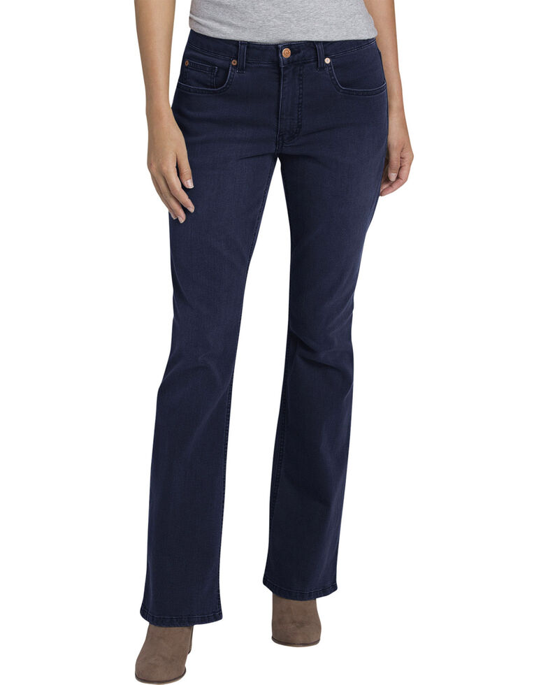 Women's Dickies Perfect Shape Stretch Denim Bootcut Jeans | Boot Barn