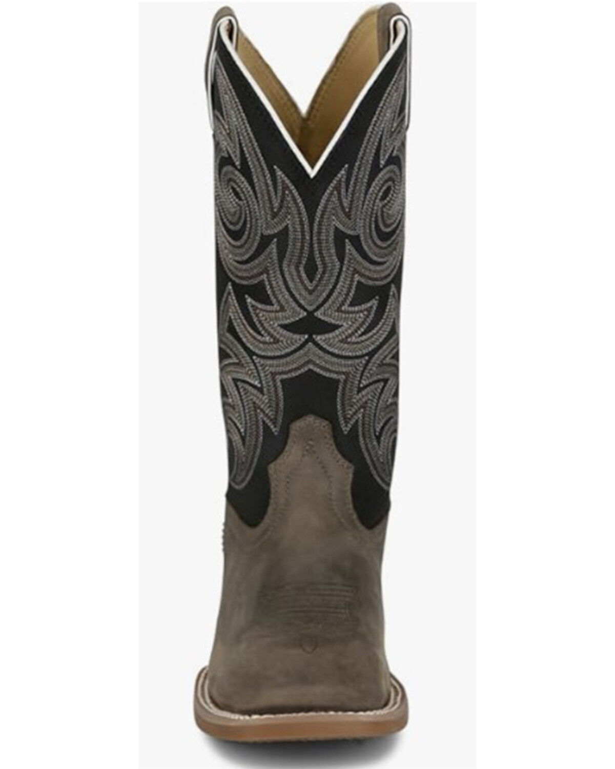 Image #3 - Justin Men's May Day Performance Western Boots - Broad Square Toe, Grey, hi-res
