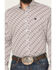 Image #3 - Cinch Men's Geo Print Long Sleeve Button-Down Western Shirt, White, hi-res