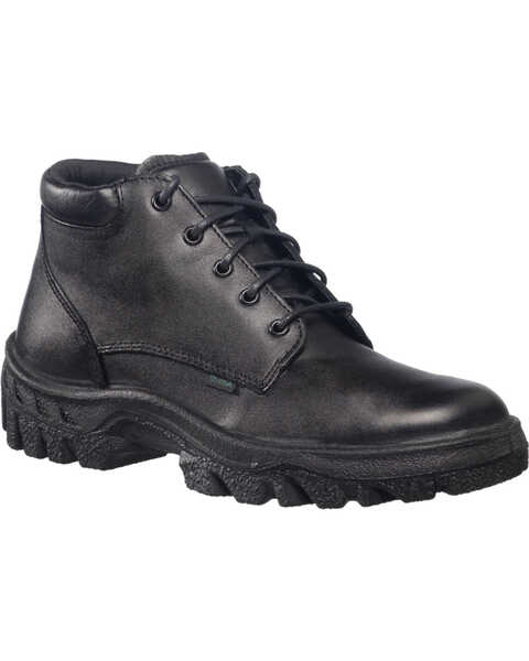 Image #1 - Rocky Women's TMC Postal Approved Chukka Military Boots, Black, hi-res