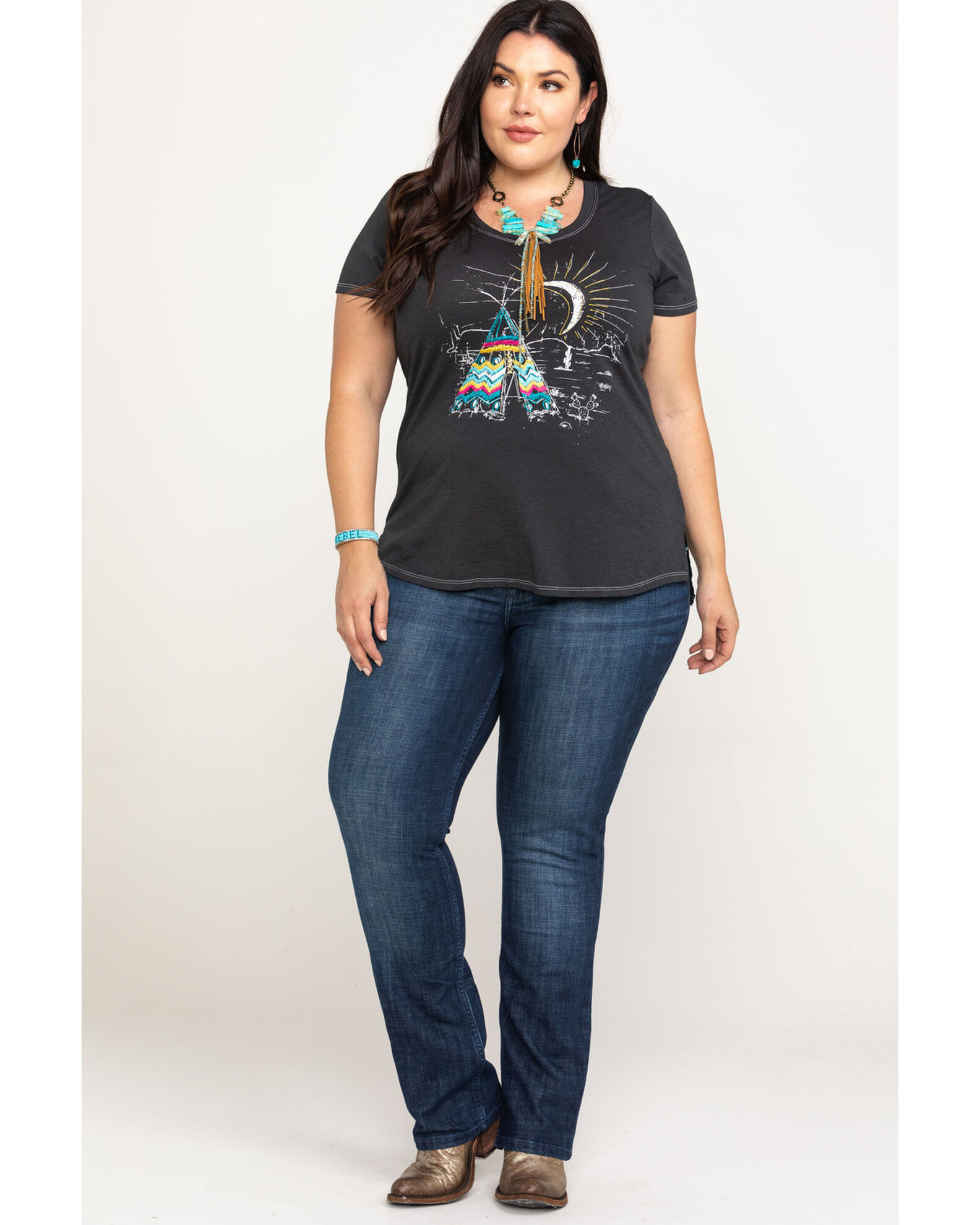 Wrangler Women s Straight Leg Jeans Plus Boot Barn