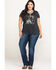Image #6 - Wrangler Women's Straight Leg Jeans - Plus, , hi-res