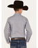Image #4 - Roper Boys' West Made Geo Print Pearl Snap Western Shirt, Grey, hi-res