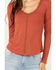 Image #3 - Idyllwind Women's Humble Long Sleeve Honky Tonk Top, Pecan, hi-res
