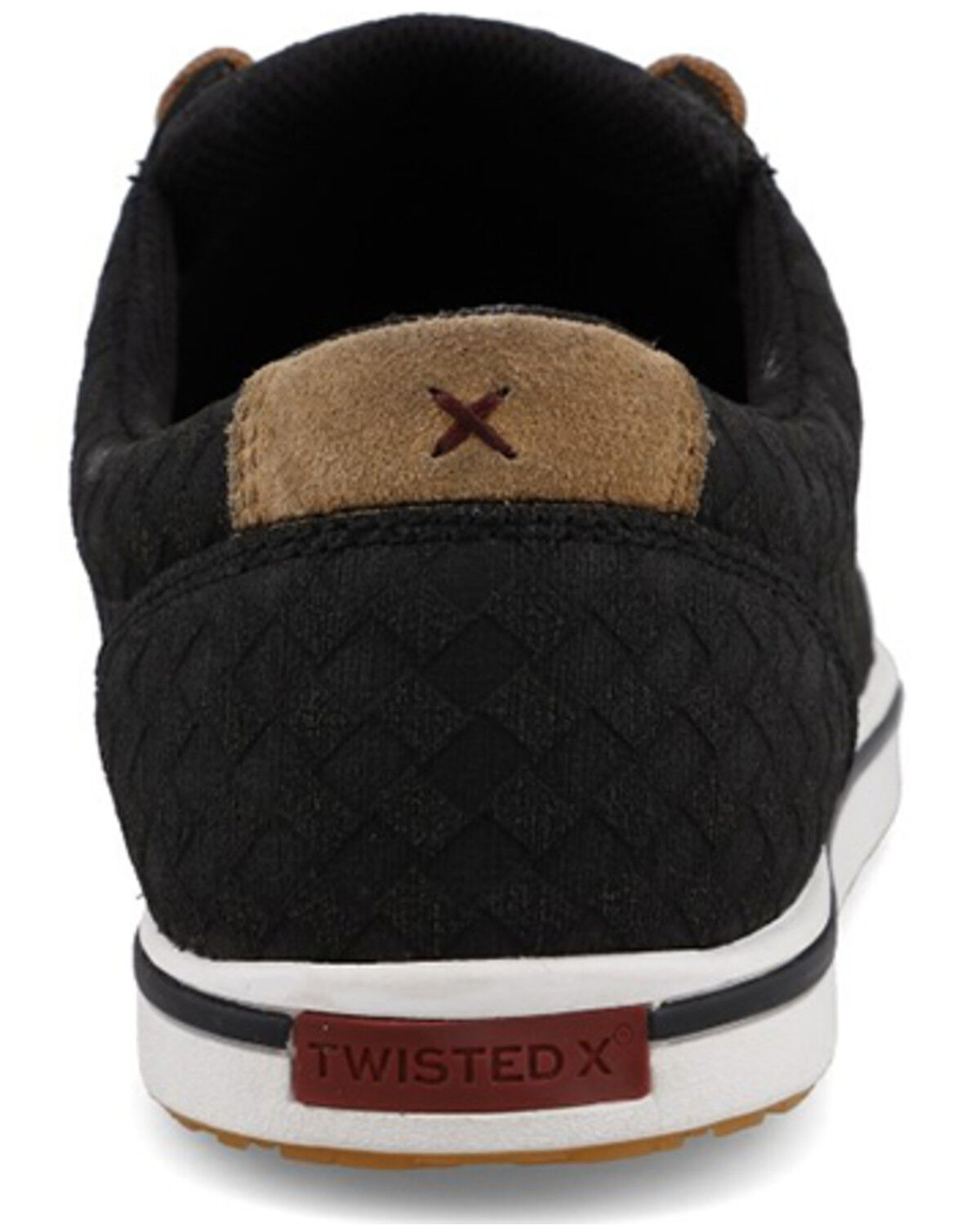 Image #5 - Twisted X Women's Kicks Moc Work Shoes - Nano Composite Toe, Charcoal, hi-res