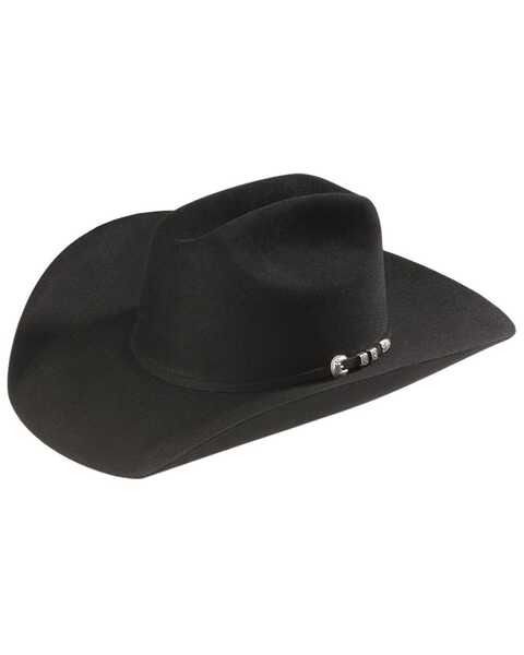 Image #1 - Stetson Men's 6X Bar None Fur Felt Western Hat, , hi-res