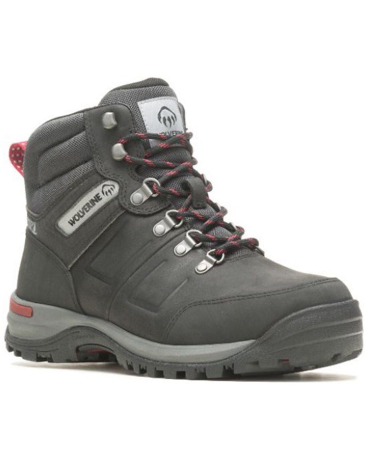 Wolverine Men's Chisel 6" Waterproof Work Boots - Steel Toe, Black, hi-res