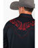 Image #2 - Scully Men's Red Embroidered Long Sleeve Western Shirt , , hi-res