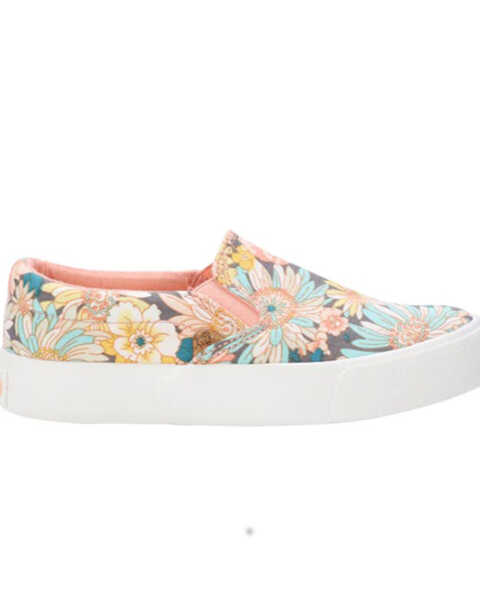 Image #2 - Lamo Footwear Girls' Piper Slip-On Casual Shoes - Round Toe , Peach, hi-res