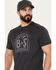 Brothers & Sons Men's Adventure Short Sleeve Graphic T-Shirt, Charcoal, hi-res