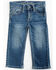 Cody James Toddler Boys' Silverton Light Wash Mid Rise Stretch Relaxed Bootcut Jeans, Light Wash, hi-res