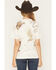Image #4 - Shyanne Women's Allover Western Print Short Sleeve Graphic Tee, Cream, hi-res