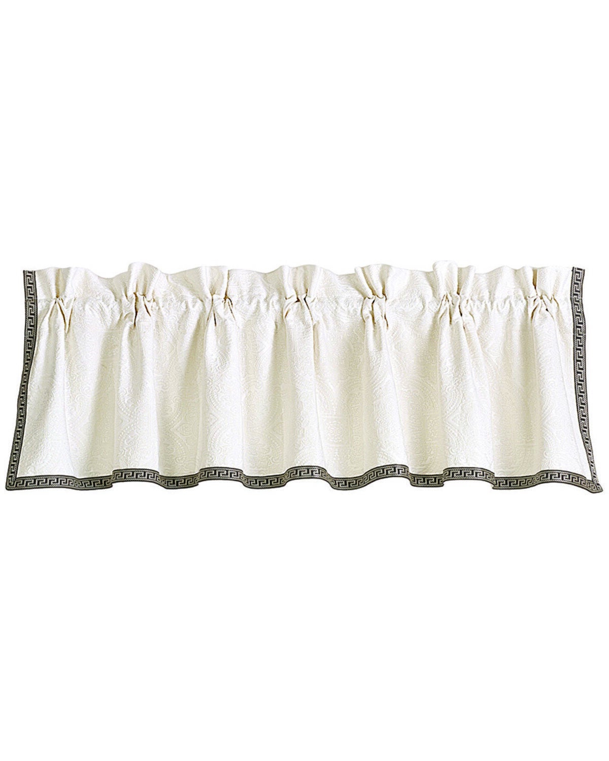 HiEnd Accent White Augusta Matelasse Valance, White, hi-res