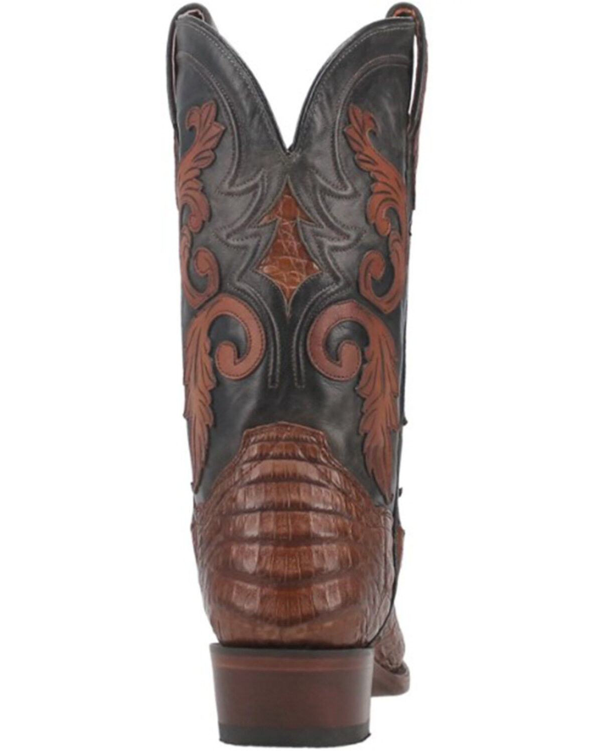 Image #5 - Dan Post Men's Socrates Caiman Exotic Western Boots - Round Toe, Medium Brown, hi-res