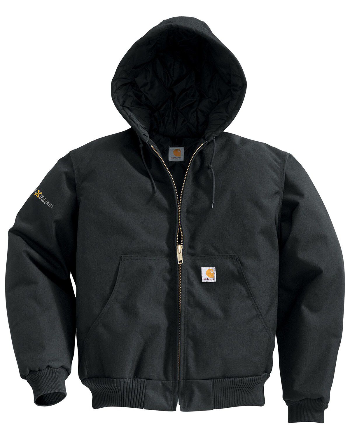 Image #5 - Carhartt Extremes® Men's Quilt-Lined Sandstone Active Work Jacket - Big & Tall, , hi-res