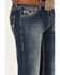 Image #4 - Rock & Roll Denim Men's Pistol Dark Vintage Wash Straight Rigid Denim Jeans, , hi-res