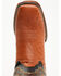 Image #6 - Cody James Men's Exotic Ostrich Western Boots - Broad Square Toe, Cognac, hi-res