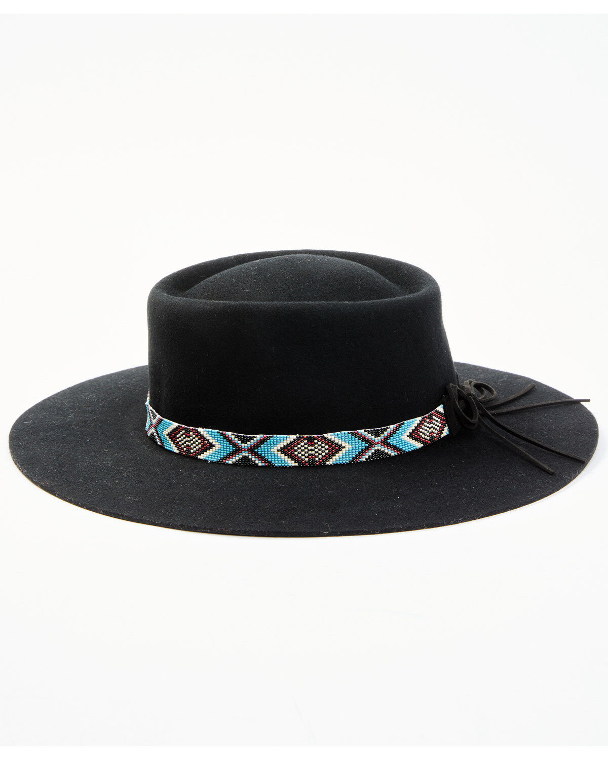 Image #3 - Idyllwind Women's Draw The Line Felt Western Fashion Hat, Black, hi-res