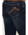 Image #4 - Wrangler 20X Men's Ellison Dark Wash Bootcut Stretch Denim Jeans, Dark Medium Wash, hi-res