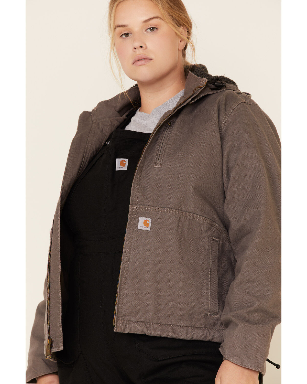 Image #4 - Carhartt Women's Full Swing Caldwell Duck Jacket - Plus, , hi-res
