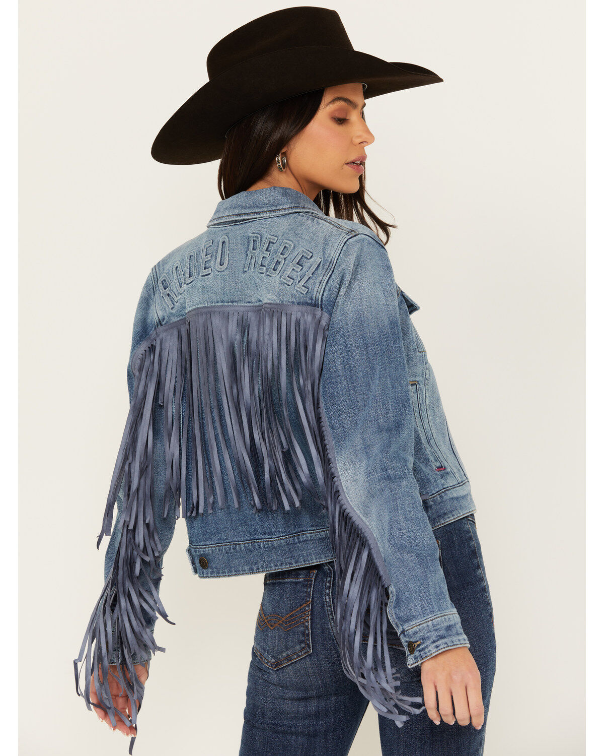 Idyllwind Women's Magnolia Embossed Trucker Jacket | Boot Barn