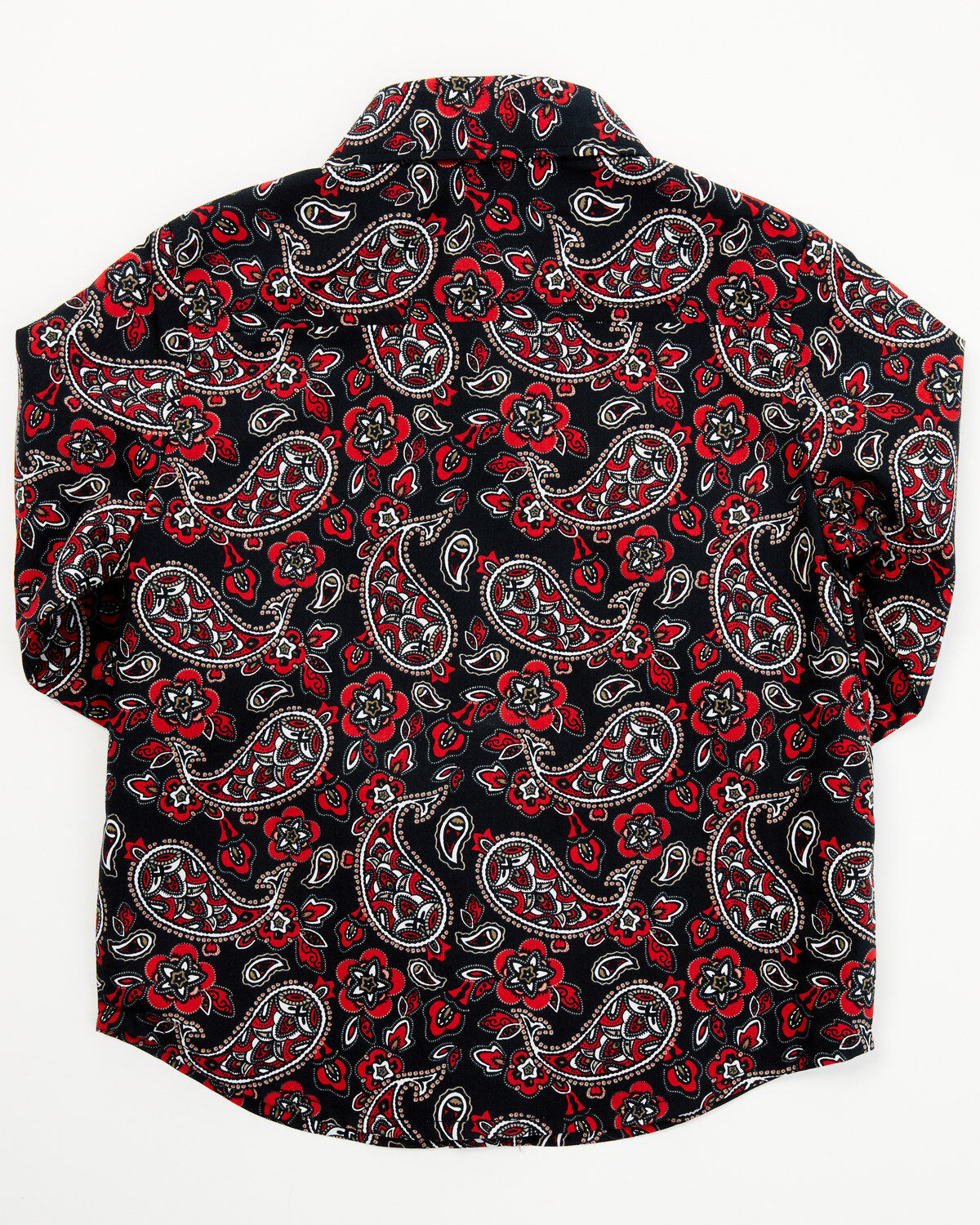 Image #3 - Cinch Infant Boys' Paisley Print Long Sleeve Button-Down Western Shirt, , hi-res